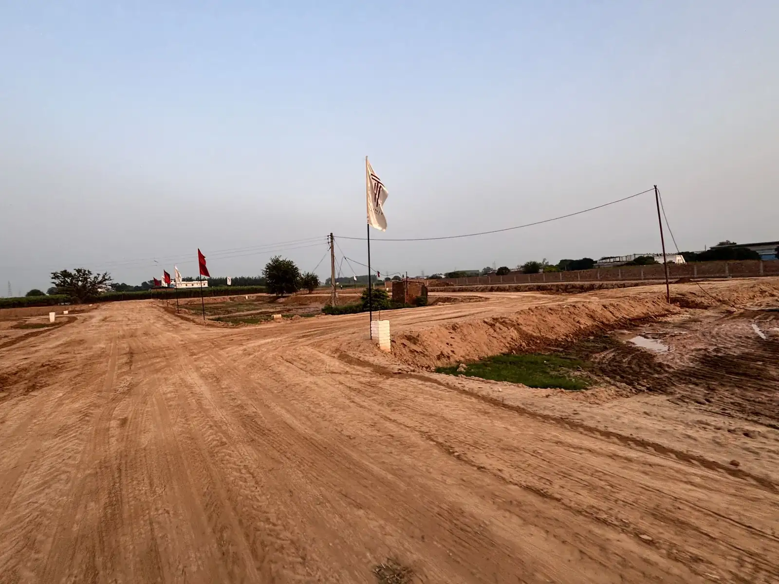 Internal road network taking shape at The Ridge, Kurali